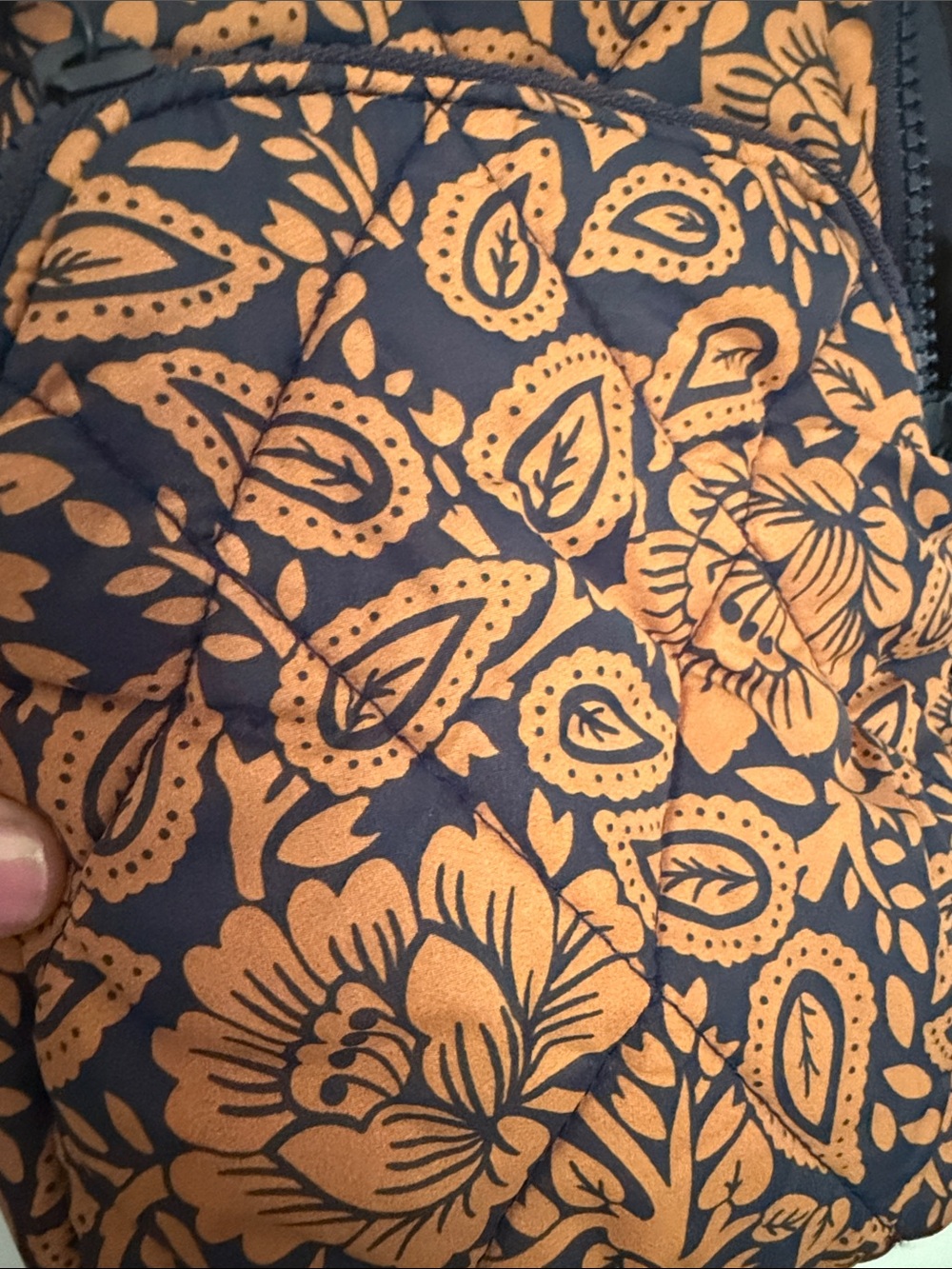 Vera Bradley Quilted Nylon Sling Bag - Picture 6 of 6